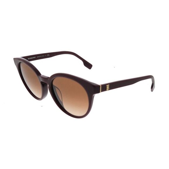 Burberry  0BE4326F 340313 Amelia Bordeaux Round Sunglasses - Picture 1 of 5